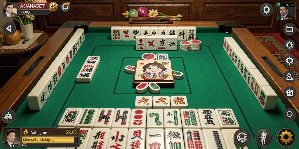 Gameplay ASIANABET yang seru dan kompetitif di Mahjong.