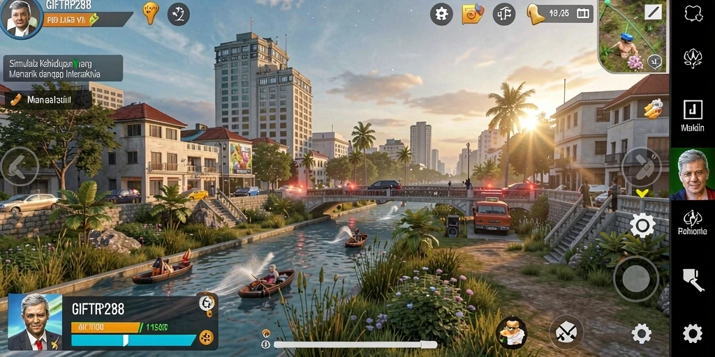 Tampilan gameplay <strong>GIFTRP288</strong> yang menarik dan interaktif.