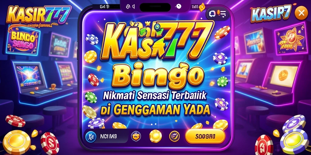 Tampilan gameplay menarik dalam aplikasi Bingo KASIR777.