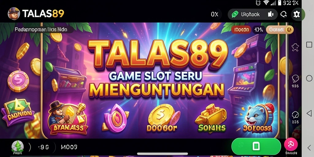 Tampilan screenshot TALAS89 menampilkan gameplay Slot yang dinamis dan menarik.